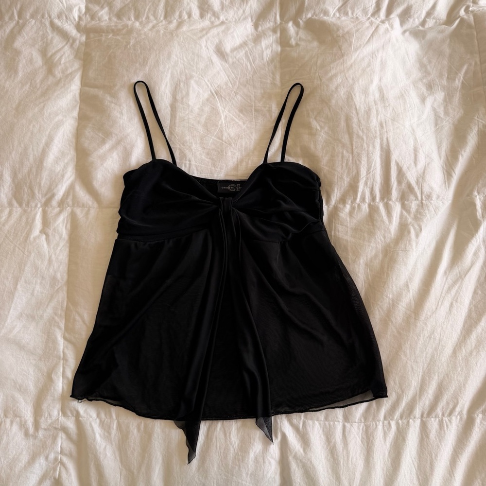 Chinese Laundry Black Camisole Top